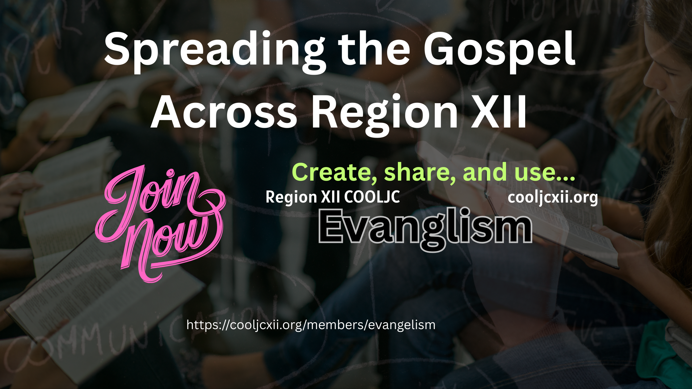 spreading the gospel