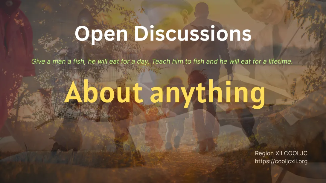 open discussion group